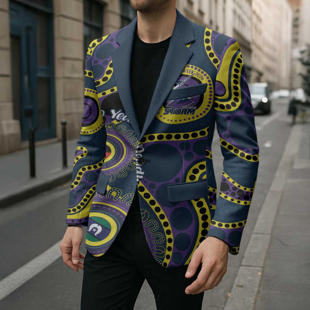 Storm NAIDOC Week 2026 Personalised Blazer 50 Years of Deadly Aboriginal Art