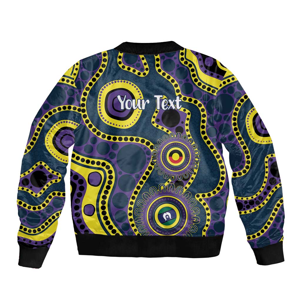 Storm NAIDOC Week 2026 Personalised Bomber Jacket 50 Years of Deadly Aboriginal Art