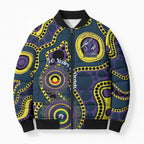 Storm NAIDOC Week 2026 Personalised Bomber Puffer Jacket 50 Years of Deadly Aboriginal Art