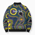 Storm NAIDOC Week 2026 Personalised Bomber Puffer Jacket 50 Years of Deadly Aboriginal Art