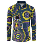 Storm NAIDOC Week 2026 Personalised Button Sweatshirt 50 Years of Deadly Aboriginal Art