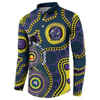 Storm NAIDOC Week 2026 Personalised Button Sweatshirt 50 Years of Deadly Aboriginal Art