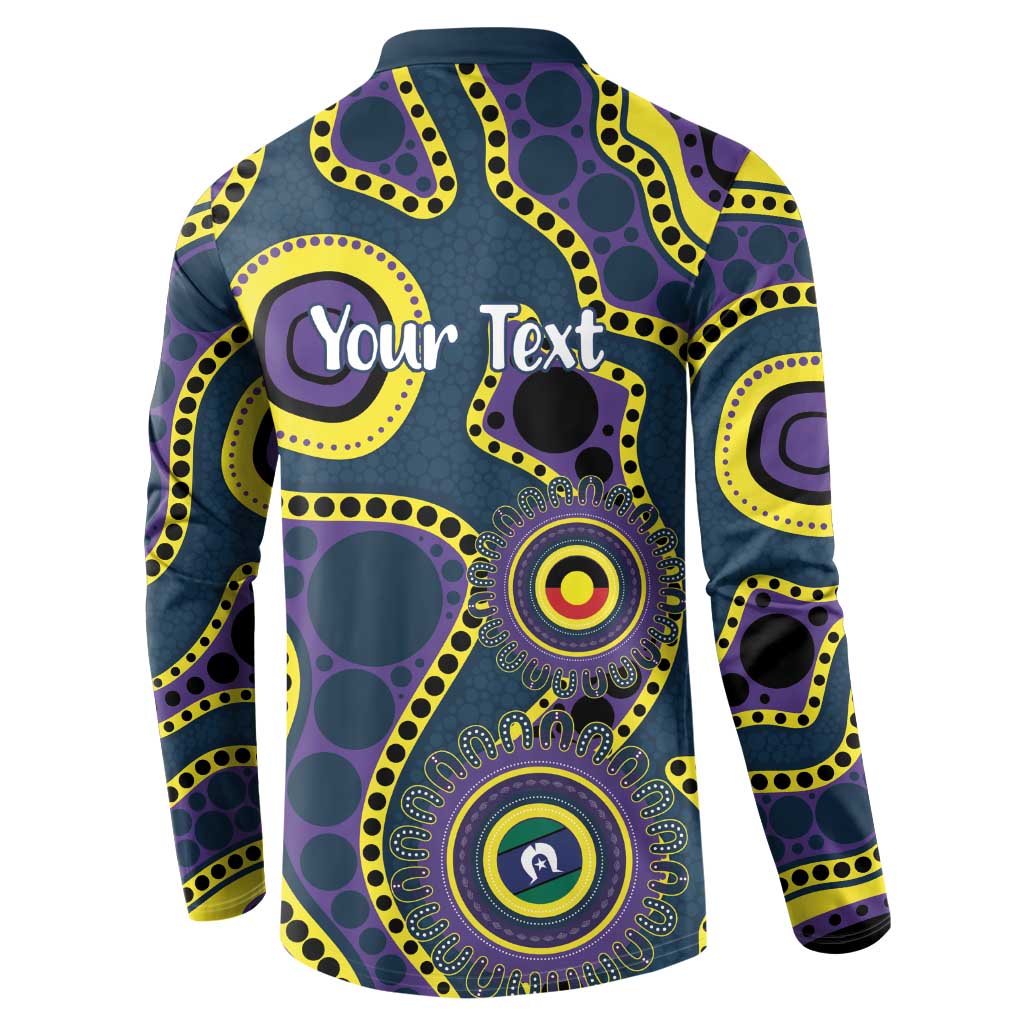 Storm NAIDOC Week 2026 Personalised Button Sweatshirt 50 Years of Deadly Aboriginal Art