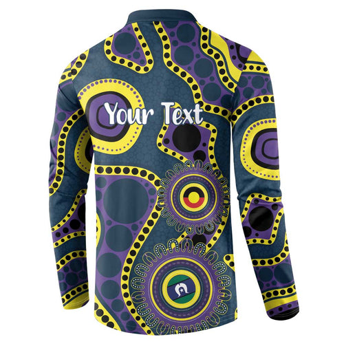 Storm NAIDOC Week 2026 Personalised Button Sweatshirt 50 Years of Deadly Aboriginal Art
