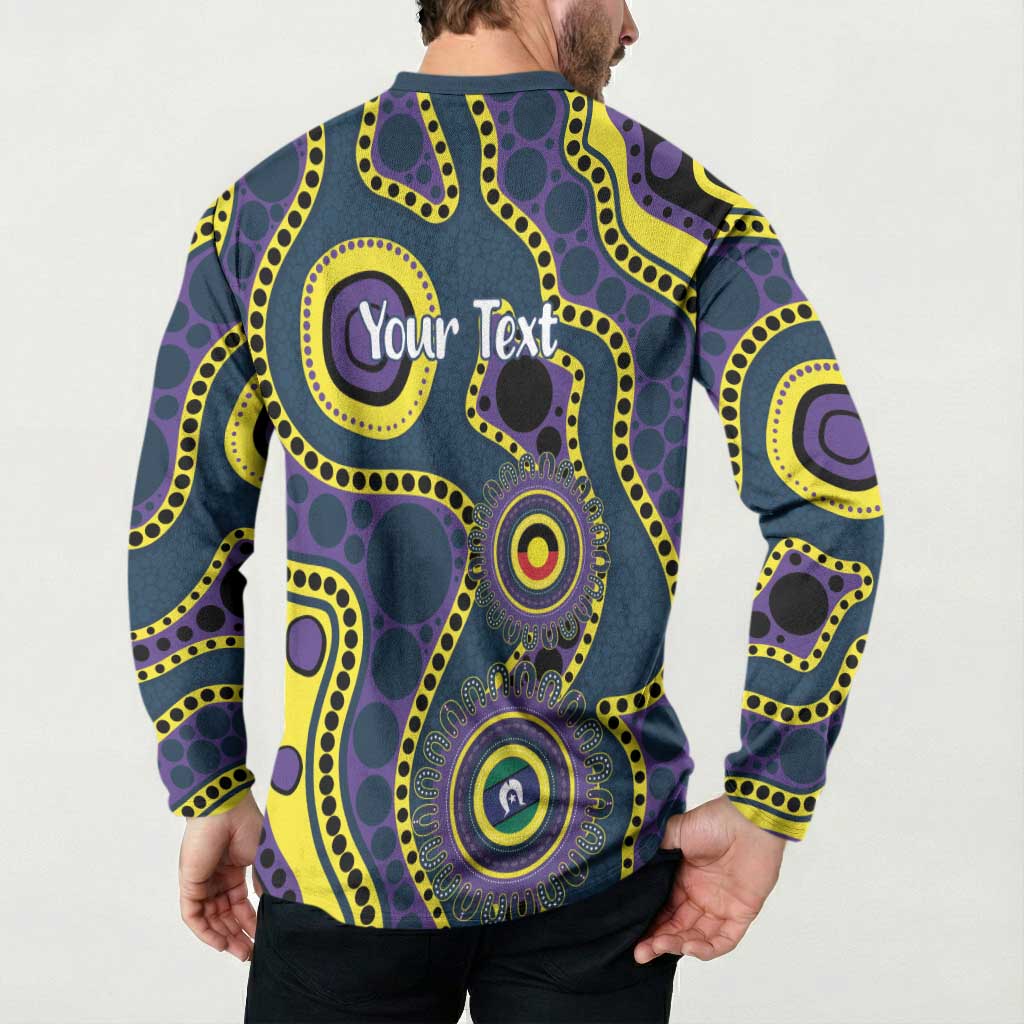 Storm NAIDOC Week 2026 Personalised Button Sweatshirt 50 Years of Deadly Aboriginal Art