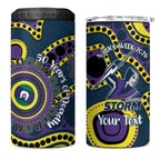 Storm NAIDOC Week 2026 Personalised 4 in 1 Can Cooler Tumbler 50 Years of Deadly Aboriginal Art