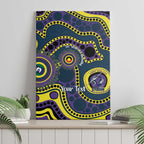 Storm NAIDOC Week 2026 Personalised Canvas Wall Art 50 Years of Deadly Aboriginal Art