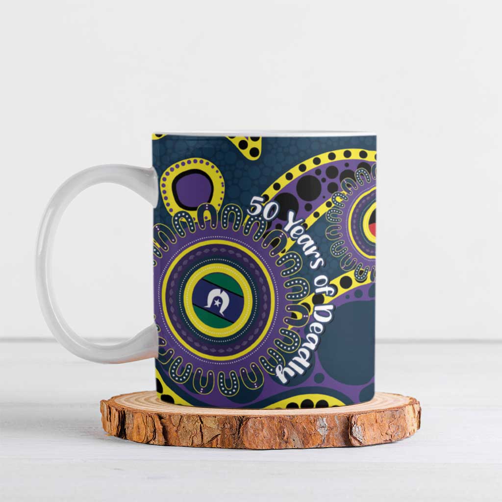 Storm NAIDOC Week 2026 Personalised Ceramic Mug 50 Years of Deadly Aboriginal Art