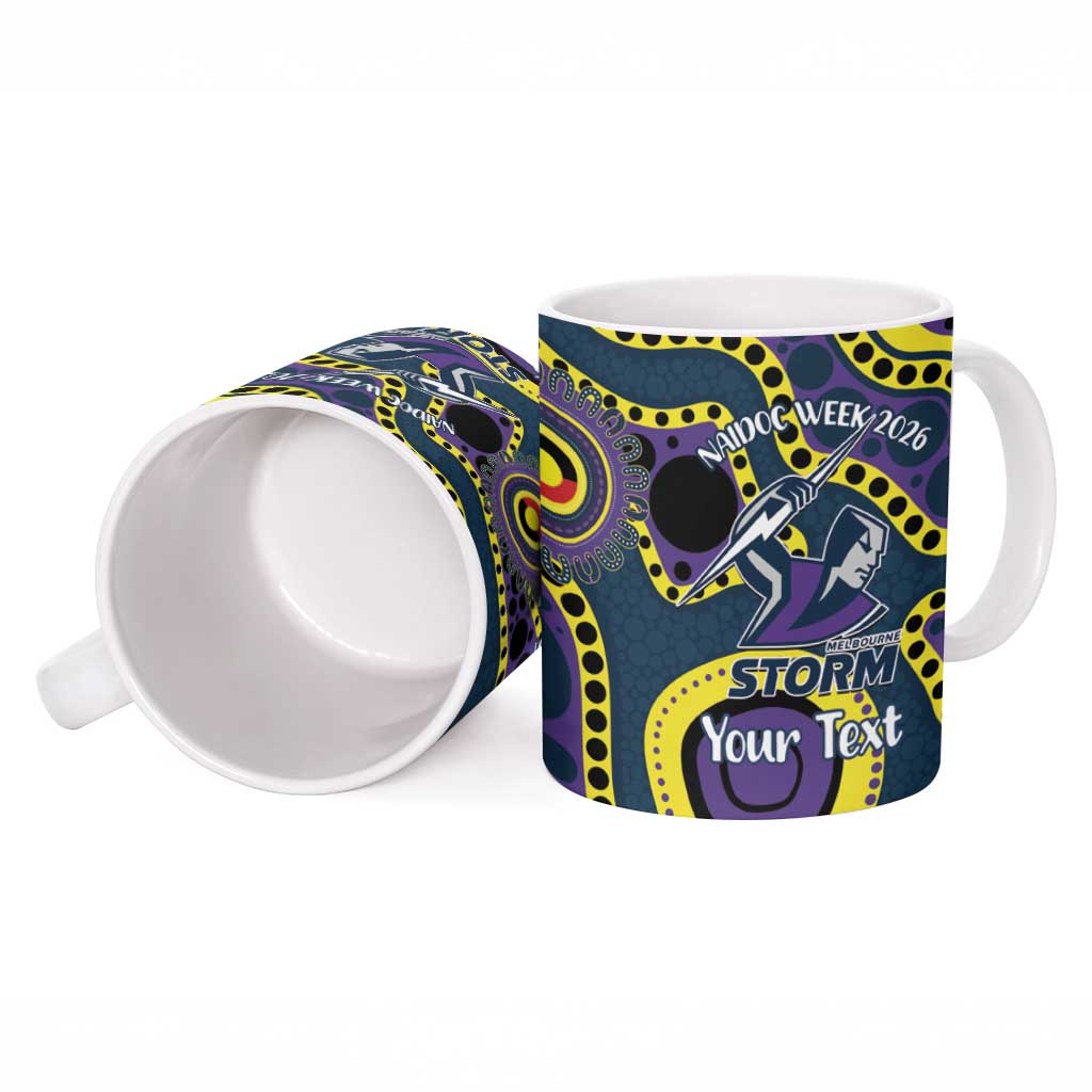 Storm NAIDOC Week 2026 Personalised Ceramic Mug 50 Years of Deadly Aboriginal Art