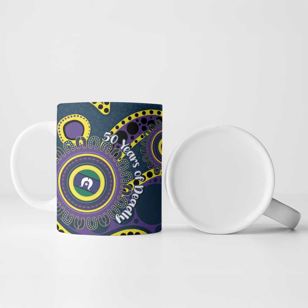 Storm NAIDOC Week 2026 Personalised Ceramic Mug 50 Years of Deadly Aboriginal Art