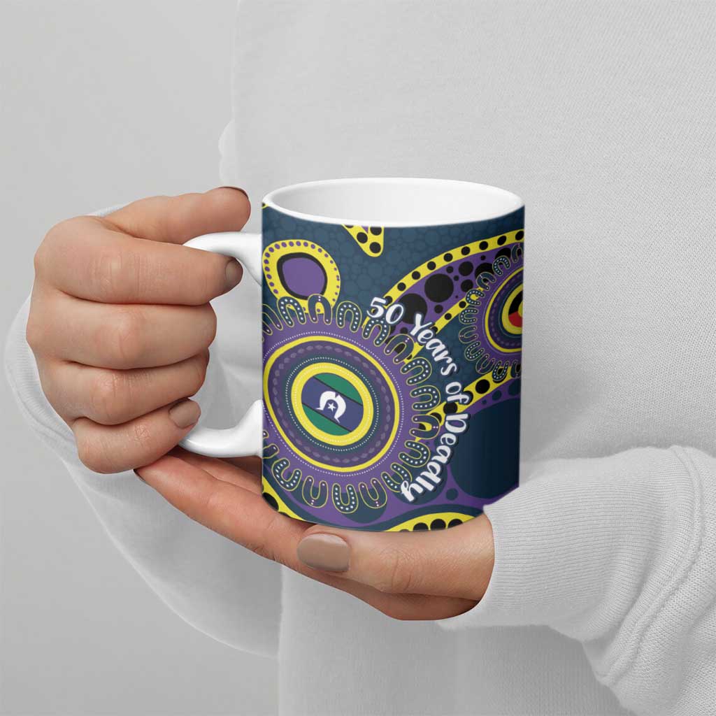 Storm NAIDOC Week 2026 Personalised Ceramic Mug 50 Years of Deadly Aboriginal Art