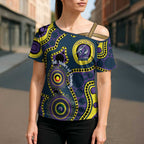 Storm NAIDOC Week 2026 Personalised Cross Shoulder Shirt 50 Years of Deadly Aboriginal Art