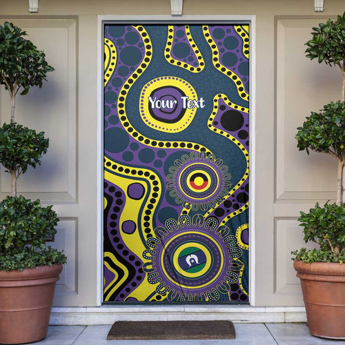 Storm NAIDOC Week 2026 Personalised Door Cover 50 Years of Deadly Aboriginal Art