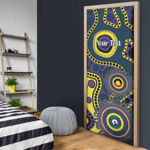 Storm NAIDOC Week 2026 Personalised Door Cover 50 Years of Deadly Aboriginal Art
