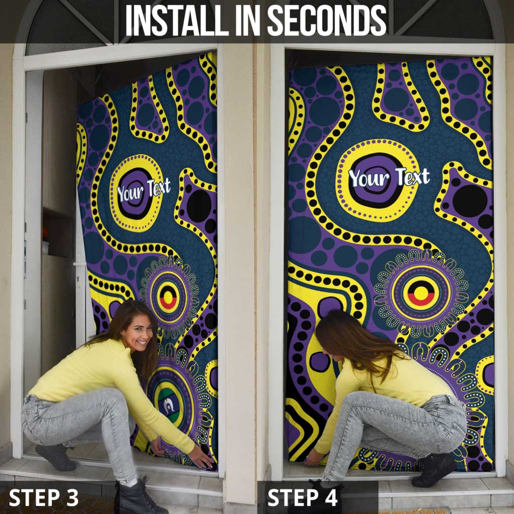 Storm NAIDOC Week 2026 Personalised Door Cover 50 Years of Deadly Aboriginal Art