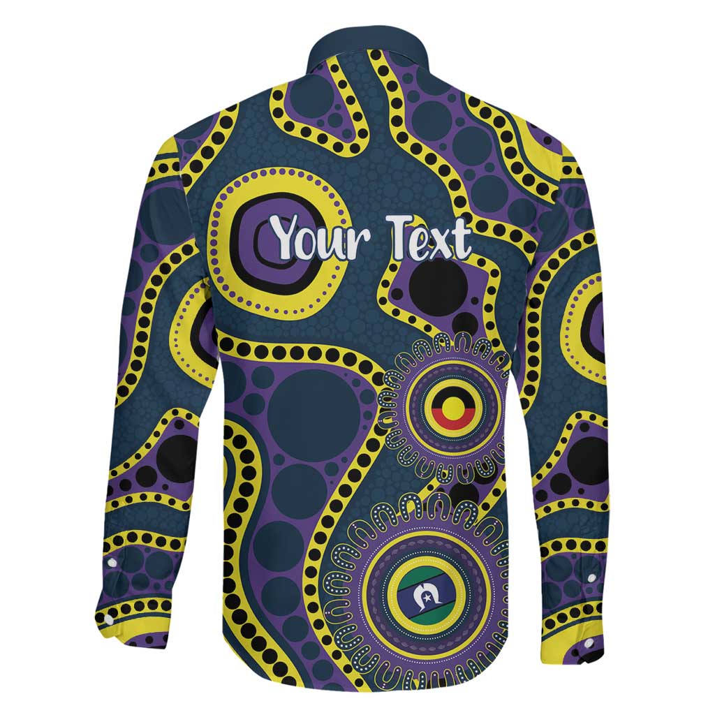 Storm NAIDOC Week 2026 Personalised Family Matching Off The Shoulder Long Sleeve Dress and Hawaiian Shirt 50 Years of Deadly Aboriginal Art