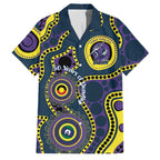 Storm NAIDOC Week 2026 Personalised Family Matching Off Shoulder Maxi Dress and Hawaiian Shirt 50 Years of Deadly Aboriginal Art