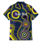 Storm NAIDOC Week 2026 Personalised Family Matching Off Shoulder Maxi Dress and Hawaiian Shirt 50 Years of Deadly Aboriginal Art