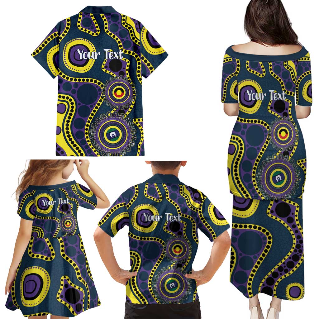 Storm NAIDOC Week 2026 Personalised Family Matching Puletasi and Hawaiian Shirt 50 Years of Deadly Aboriginal Art
