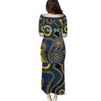 Storm NAIDOC Week 2026 Personalised Family Matching Puletasi and Hawaiian Shirt 50 Years of Deadly Aboriginal Art