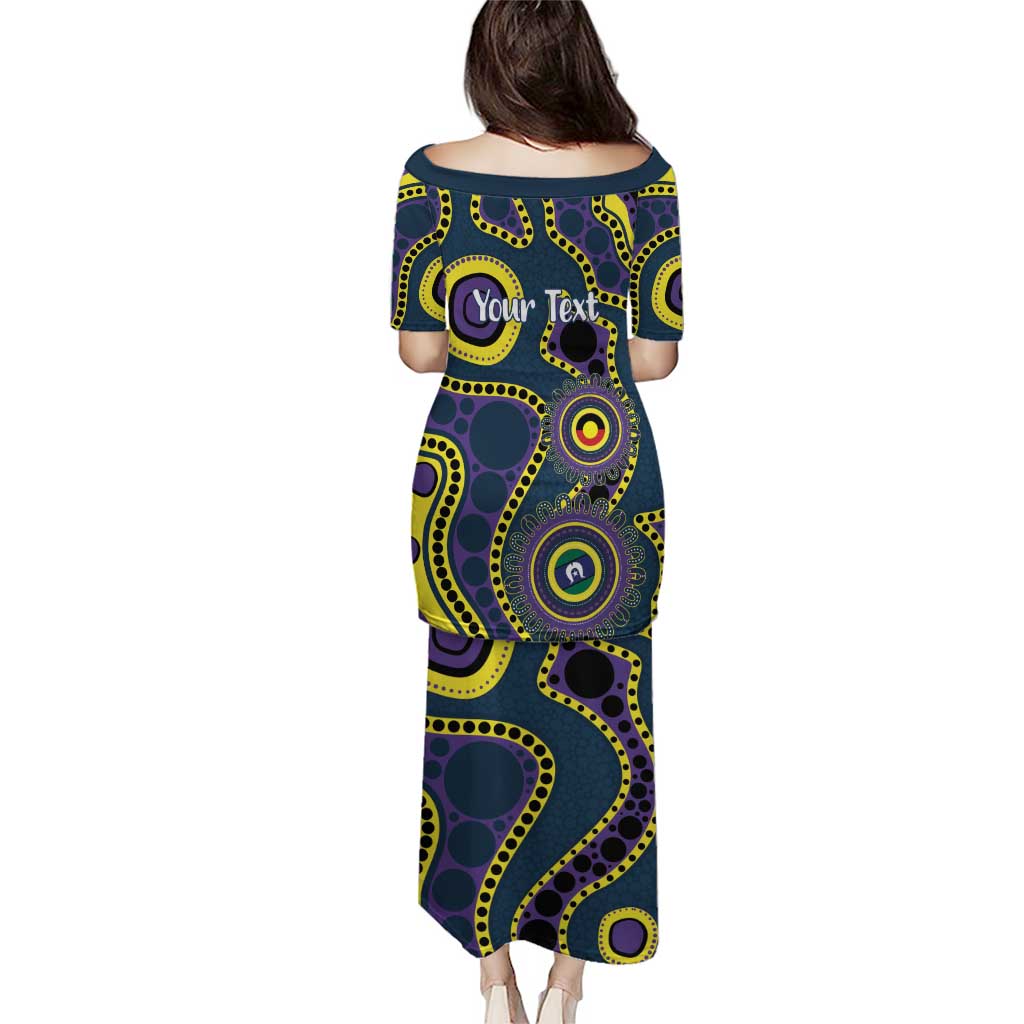Storm NAIDOC Week 2026 Personalised Family Matching Puletasi and Hawaiian Shirt 50 Years of Deadly Aboriginal Art