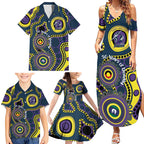 Storm NAIDOC Week 2026 Personalised Family Matching Summer Maxi Dress and Hawaiian Shirt 50 Years of Deadly Aboriginal Art