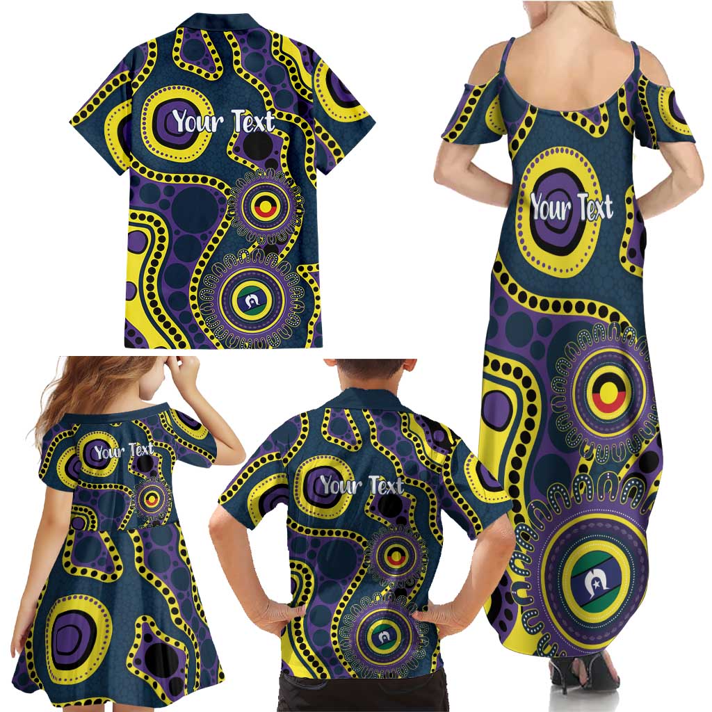 Storm NAIDOC Week 2026 Personalised Family Matching Summer Maxi Dress and Hawaiian Shirt 50 Years of Deadly Aboriginal Art