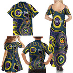 Storm NAIDOC Week 2026 Personalised Family Matching Summer Maxi Dress and Hawaiian Shirt 50 Years of Deadly Aboriginal Art