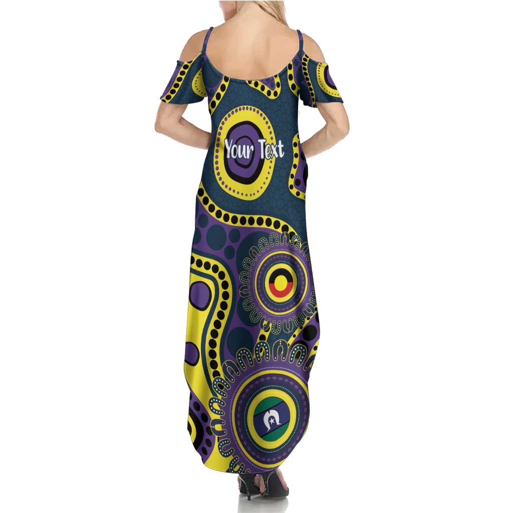 Storm NAIDOC Week 2026 Personalised Family Matching Summer Maxi Dress and Hawaiian Shirt 50 Years of Deadly Aboriginal Art