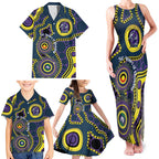 Storm NAIDOC Week 2026 Personalised Family Matching Tank Maxi Dress and Hawaiian Shirt 50 Years of Deadly Aboriginal Art