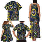 Storm NAIDOC Week 2026 Personalised Family Matching Tank Maxi Dress and Hawaiian Shirt 50 Years of Deadly Aboriginal Art