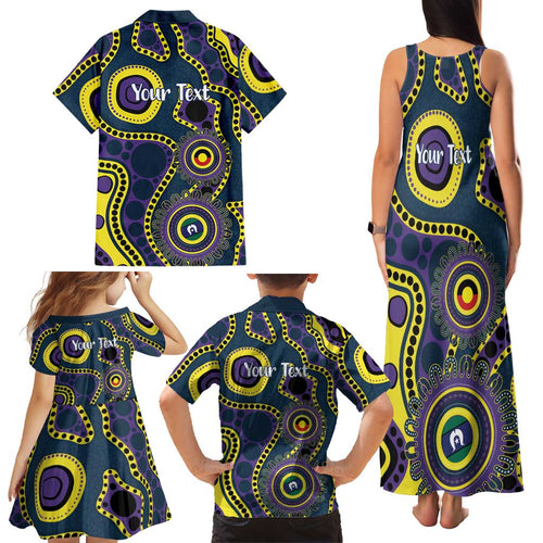 Storm NAIDOC Week 2026 Personalised Family Matching Tank Maxi Dress and Hawaiian Shirt 50 Years of Deadly Aboriginal Art