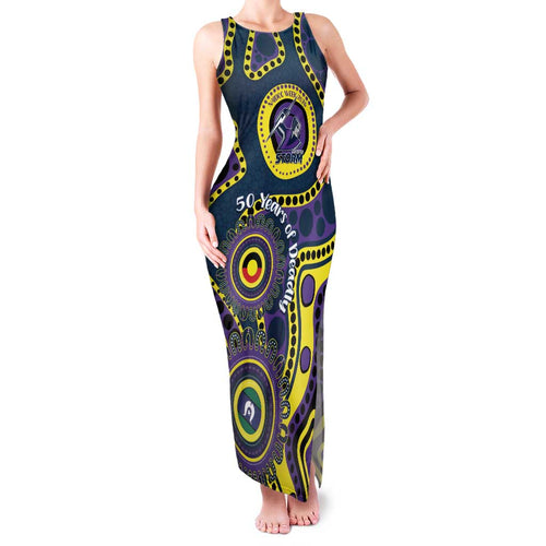 Storm NAIDOC Week 2026 Personalised Family Matching Tank Maxi Dress and Hawaiian Shirt 50 Years of Deadly Aboriginal Art
