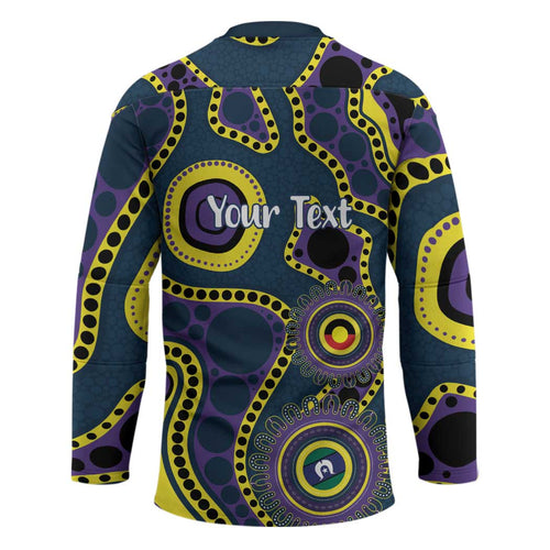 Storm NAIDOC Week 2026 Personalised Hockey Jersey 50 Years of Deadly Aboriginal Art