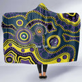 Storm NAIDOC Week 2026 Personalised Hooded Blanket 50 Years of Deadly Aboriginal Art