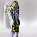 Storm NAIDOC Week 2026 Personalised Hooded Blanket 50 Years of Deadly Aboriginal Art