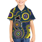 Storm NAIDOC Week 2026 Personalised Kid Hawaiian Shirt 50 Years of Deadly Aboriginal Art