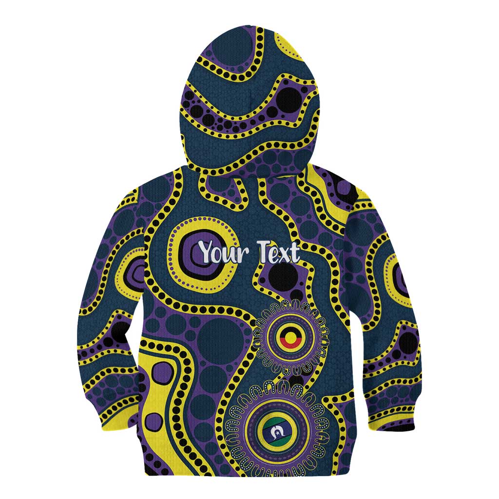 Storm NAIDOC Week 2026 Personalised Kid Hoodie 50 Years of Deadly Aboriginal Art