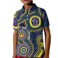 Storm NAIDOC Week 2026 Personalised Kid Polo Shirt 50 Years of Deadly Aboriginal Art