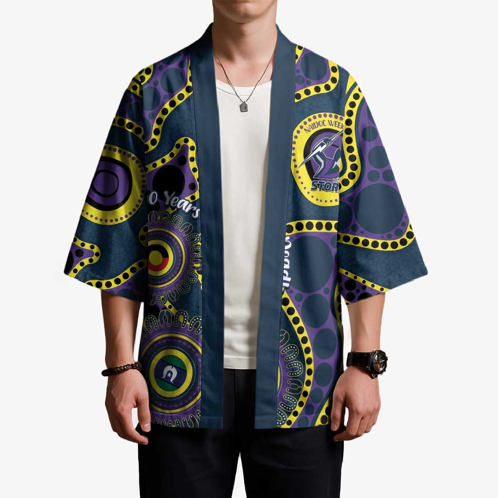 Storm NAIDOC Week 2026 Personalised Kimono 50 Years of Deadly Aboriginal Art