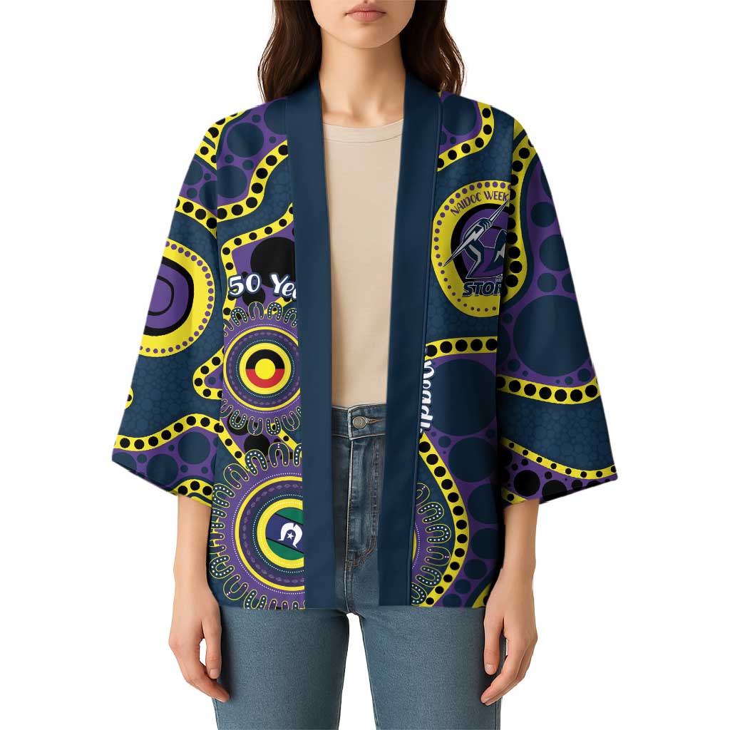 Storm NAIDOC Week 2026 Personalised Kimono 50 Years of Deadly Aboriginal Art
