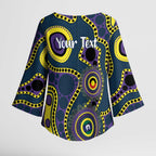 Storm NAIDOC Week 2026 Personalised Kimono Sleeve Blouse 50 Years of Deadly Aboriginal Art