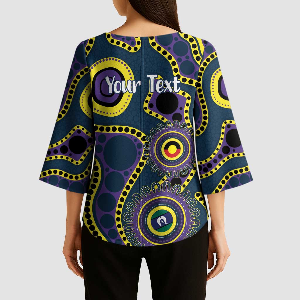 Storm NAIDOC Week 2026 Personalised Kimono Sleeve Blouse 50 Years of Deadly Aboriginal Art