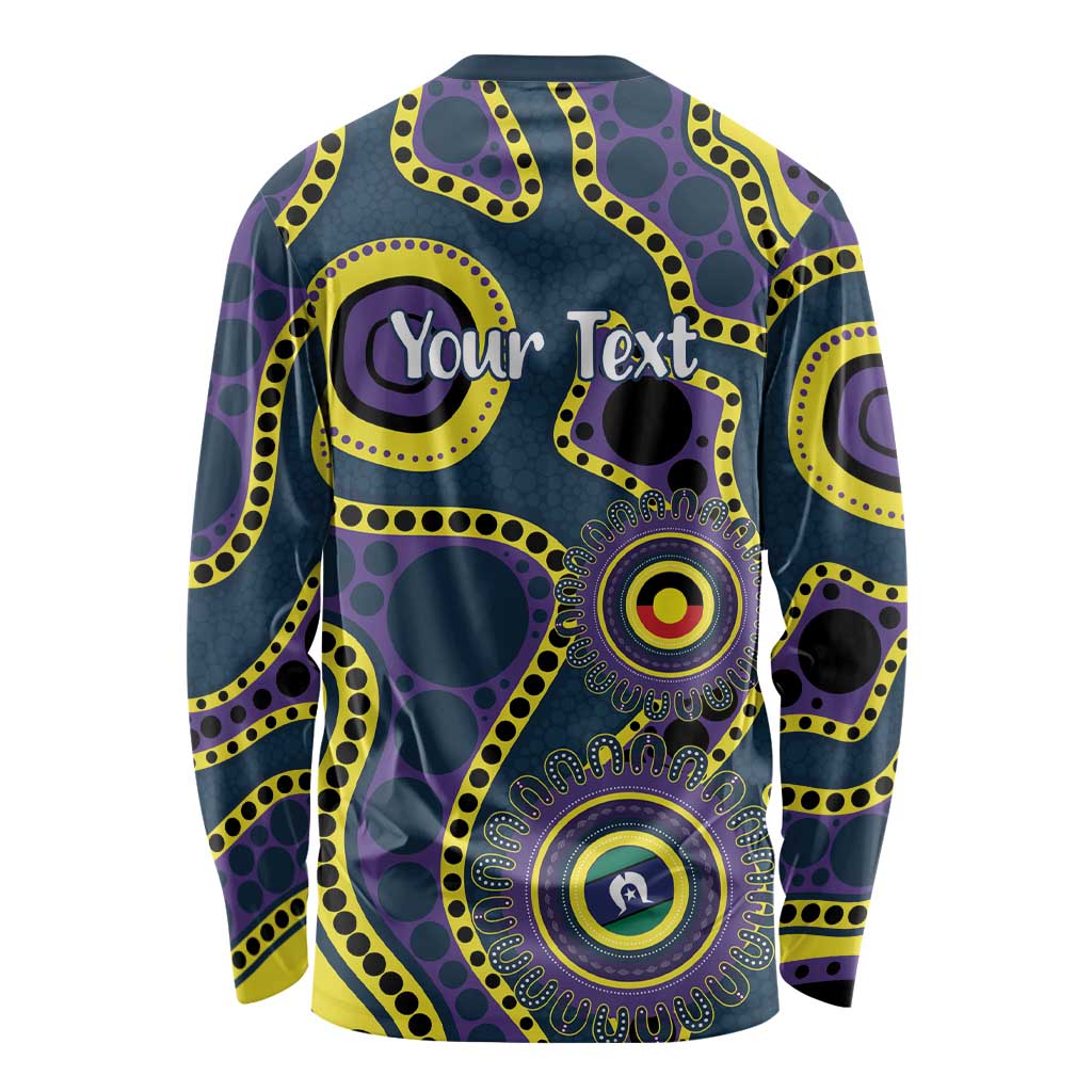 Storm NAIDOC Week 2026 Personalised Long Sleeve Shirt 50 Years of Deadly Aboriginal Art