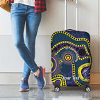 Storm NAIDOC Week 2026 Personalised Luggage Cover 50 Years of Deadly Aboriginal Art