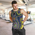 Storm NAIDOC Week 2026 Personalised Men Tank Top 50 Years of Deadly Aboriginal Art