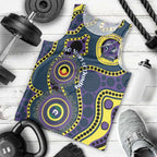 Storm NAIDOC Week 2026 Personalised Men Tank Top 50 Years of Deadly Aboriginal Art