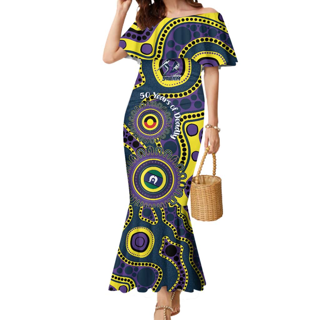 Storm NAIDOC Week 2026 Personalised Mermaid Dress 50 Years of Deadly Aboriginal Art
