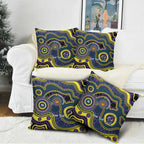 Storm NAIDOC Week 2026 Personalised Pillow Cover 50 Years of Deadly Aboriginal Art