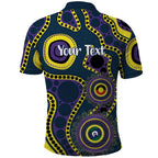 Storm NAIDOC Week 2026 Personalised Polo Shirt 50 Years of Deadly Aboriginal Art